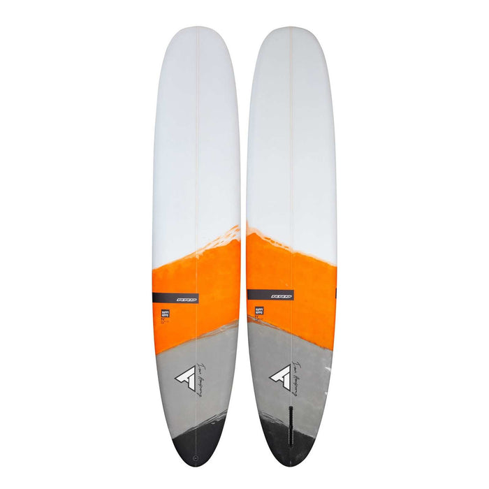 Tavola da Surf Happy Hippo Grigia-Arancio 9'4''x23 1-8''x3'' 80l RRD 27HPHA94