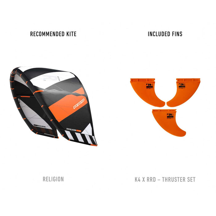 Kiteboard Maquina Lte Y27 5’11''x18 1-4''x2 1-8'' 24l RRD 27MAQ511LTE