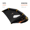 Wing Foil Wing Wind Black Size 5.0 RRD 27WW50B