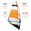 Vela de Windsurf X-Wing Y27 Tamaño 7.8 RRD 27XWG_H3_7_8