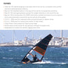 Vela de Windsurf X-Wing Y27 Tamaño 7.8 RRD 27XWG_H3_7_8