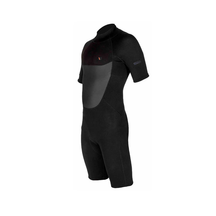 Short Wetsuit Zero Man Back Zip 2-2 Black Size M RRD 27ZRBZ22S_M