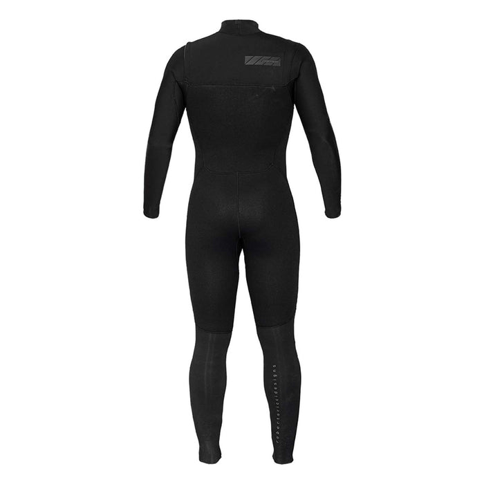 Full Wetsuit Zero Man Chest Zip 5-4-3 Black Size XS RRD 27ZRCZ543_XS