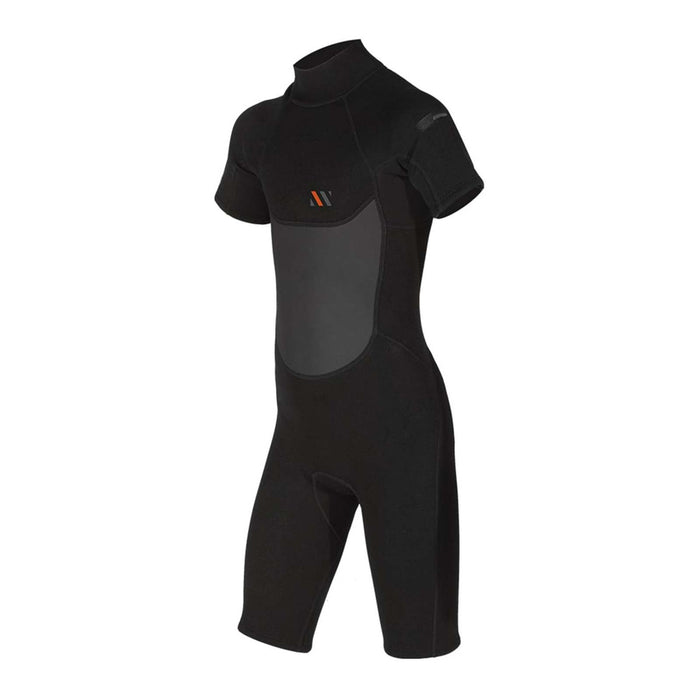 Short Wetsuit Zero Junior Back Zip 2-2 Black Size 10 RRD 27ZRJBZ22S_07_10
