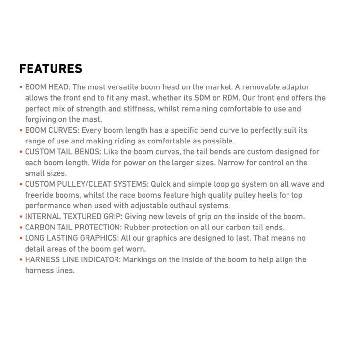 Windsurf Boom Flow Alloy Größe 90 RRD 28F90