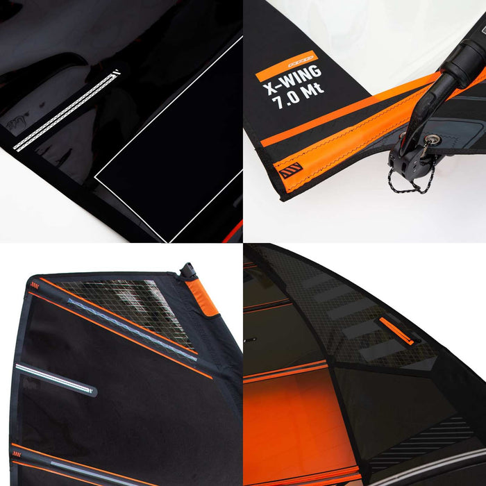 Windsurfing Sail X-Wing Black Y28 Size 8.4 RRD 28XW_BL_84