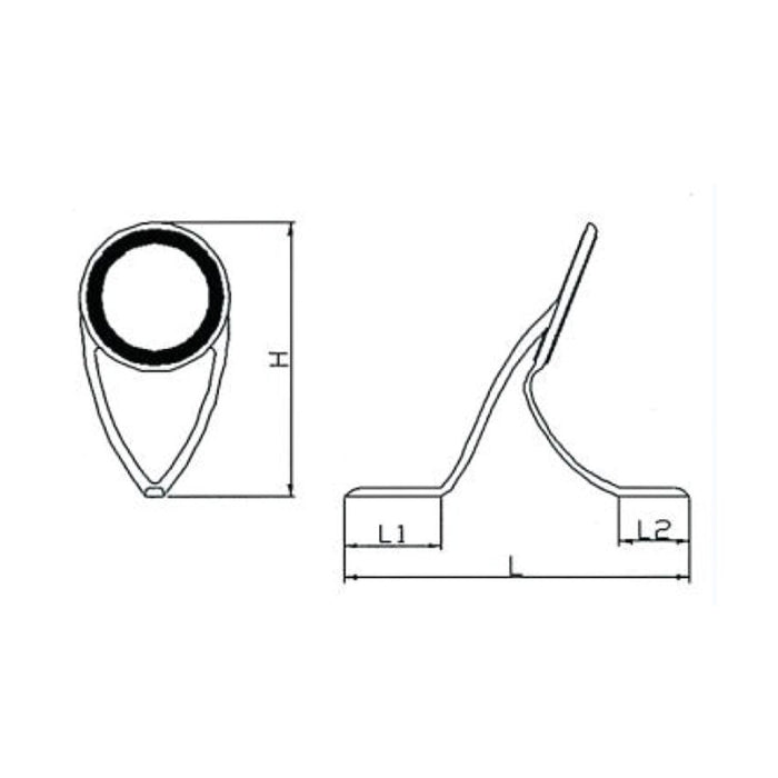 Dubbele geleiding KWTSG Sic K Concept 6,7 Lineaeffe 2998406