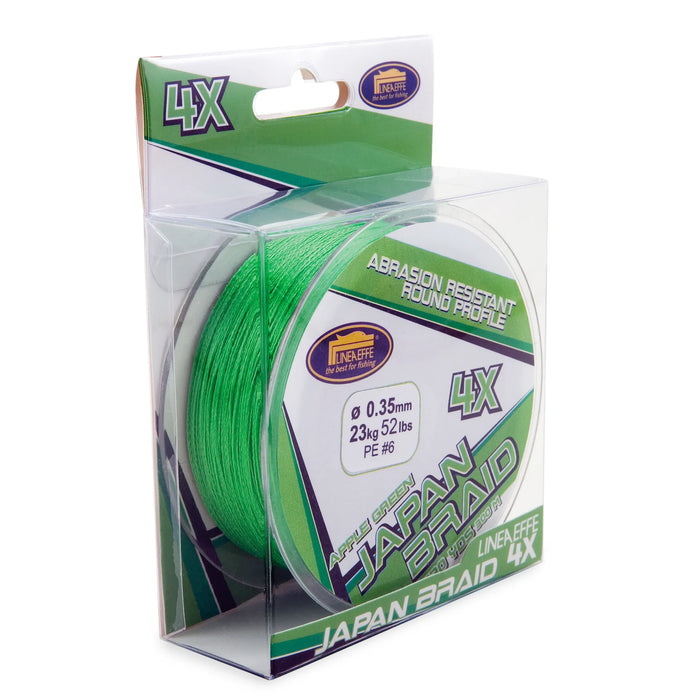 Fishing Line Lineaeffe Japan Braid 4X Apple Green 300m