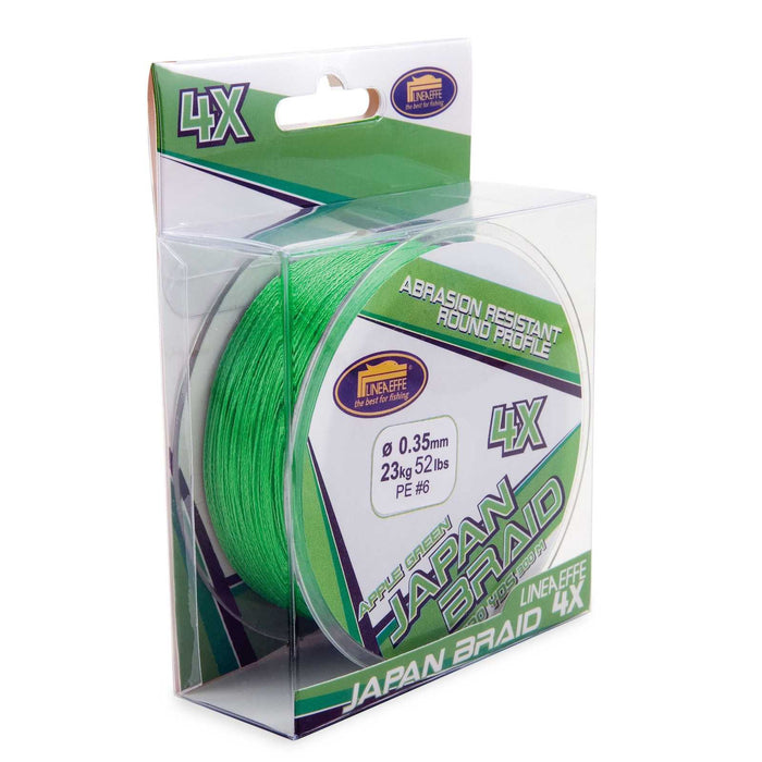 Fishing Line Japan Braid Apple 300m Green 0,20 Lineaeffe 3016120