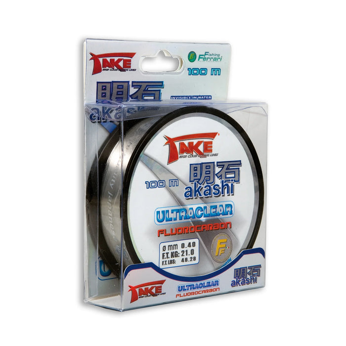 Fishing Line Fishing Ferrari Take Akashi Fluorocarbon 100m