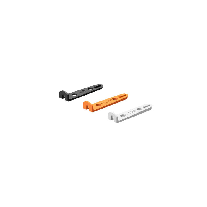 Shim-Set für Dynamic Plus und Universal Plus Fuselage Schwarz-Orange-Weiß Y30 RRD 30SHSETACC