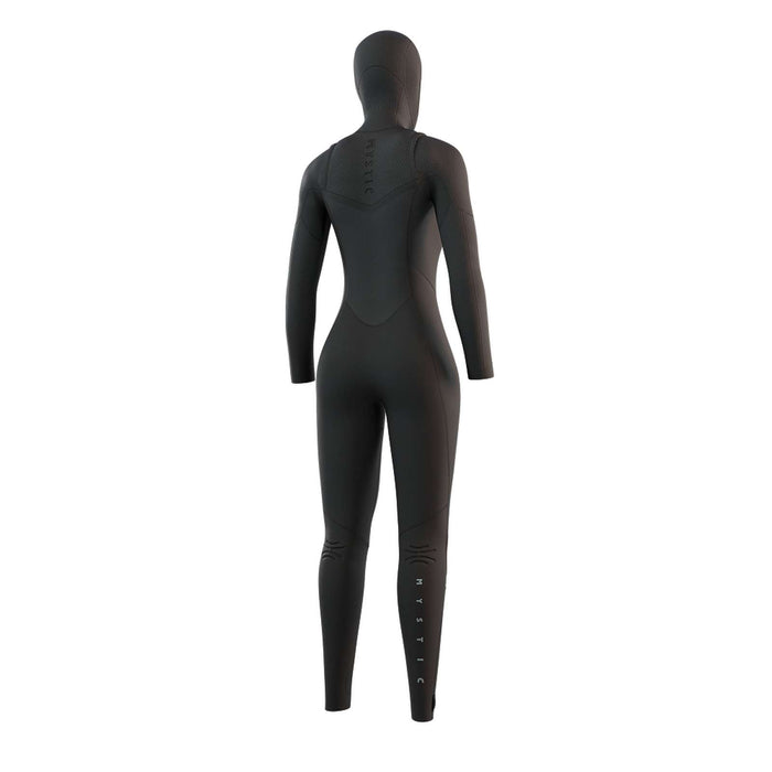 Full Wetsuit Gem Woman Hooded 6-4-3mm Front-Zip Black XS Mystic 35000_220015_900_XS