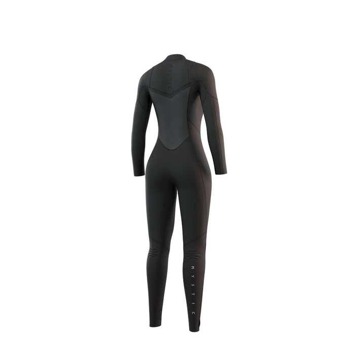 Full Wetsuit Gem Woman 5-4mm Double Front-Zip Black M Mystic 35000_220086_900_M