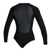 Shorty Wetsuit Sway Woman Longarm 2-2mm Front-Zip Black XS Mystic 35000_220091_900_XS