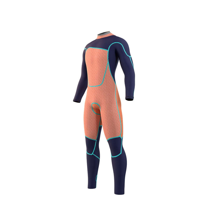 Full Wetsuit Majestic Man 5-4mm Back-Zip Navy S Mystic 35000_230003_410_S