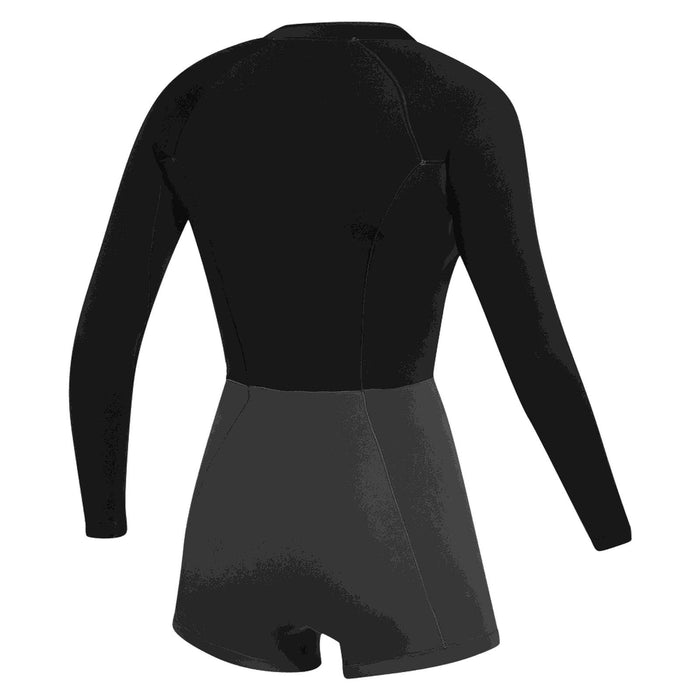 Short Wetsuit Lunar Woman Longarm 2-2mm Front-Zip Black S Mystic 35000_240112_900_S