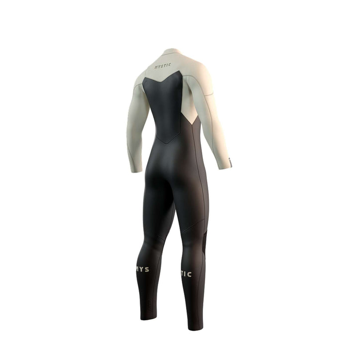 Muta intera Motion Uomo 5-3mm con zip frontale Nero-Sabbia M Mystic 35000_250006_902_M