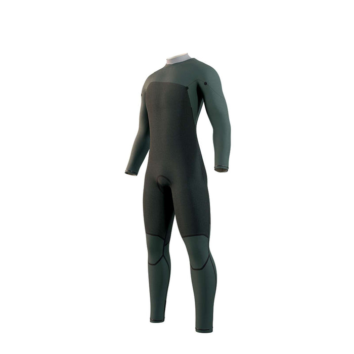 Muta intera Motion Uomo 5-3mm con zip frontale Nero-Sabbia M Mystic 35000_250006_902_M