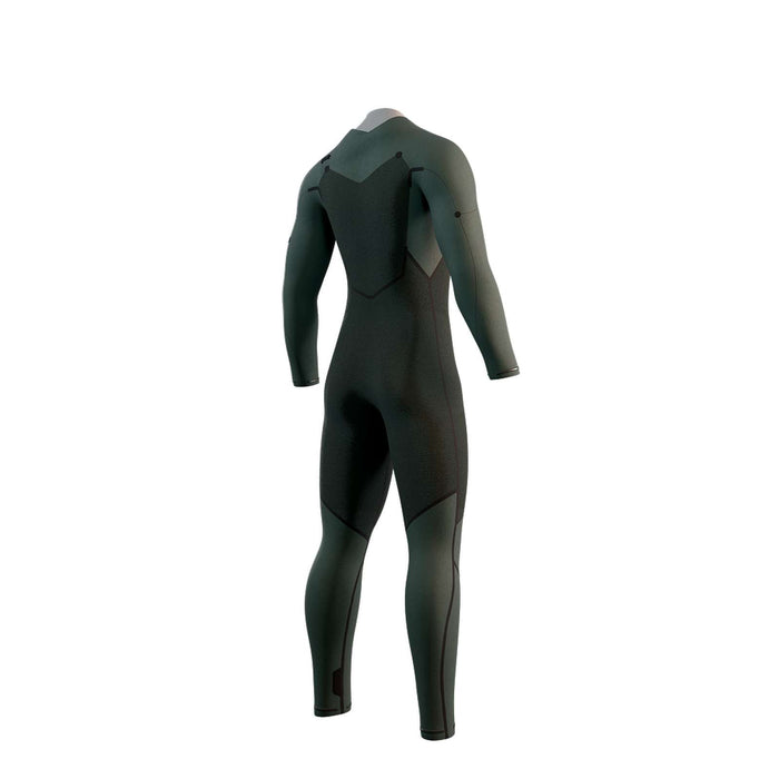 Muta intera Motion Uomo 5-3mm con zip frontale Nero-Sabbia M Mystic 35000_250006_902_M