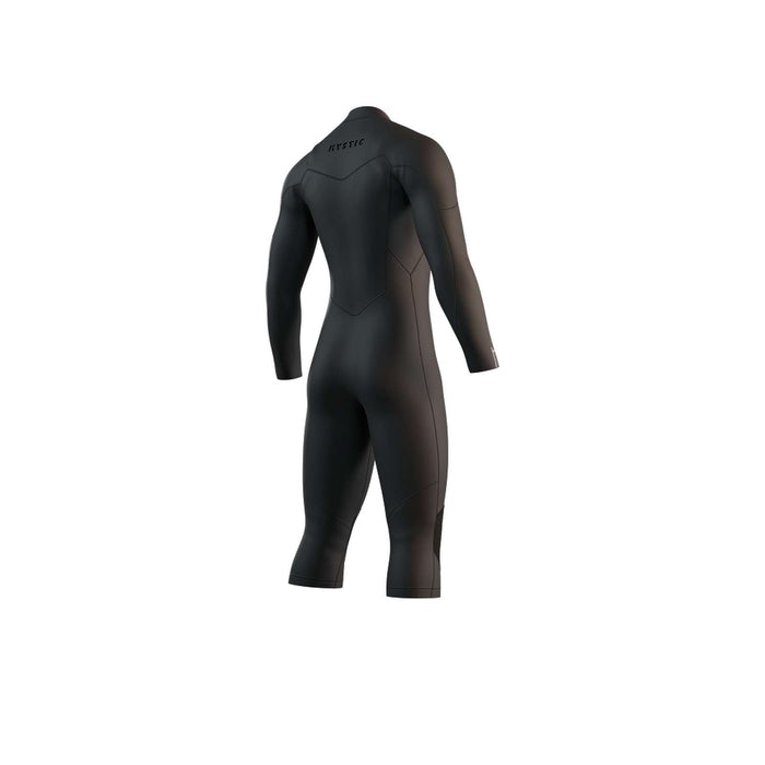 Neopreno corto Motion Hombre de manga larga 4-3mm con cremallera frontal Negro L Mystic 35000_250008_900_L
