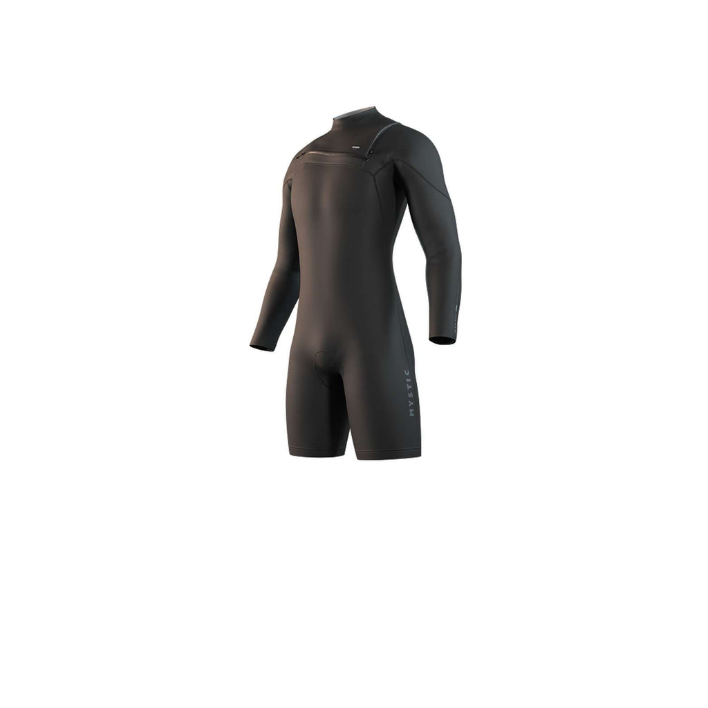 Short Wetsuit Motion Man Longarm 3-2mm Front-Zip Black L Mystic 35000_250013_900_L