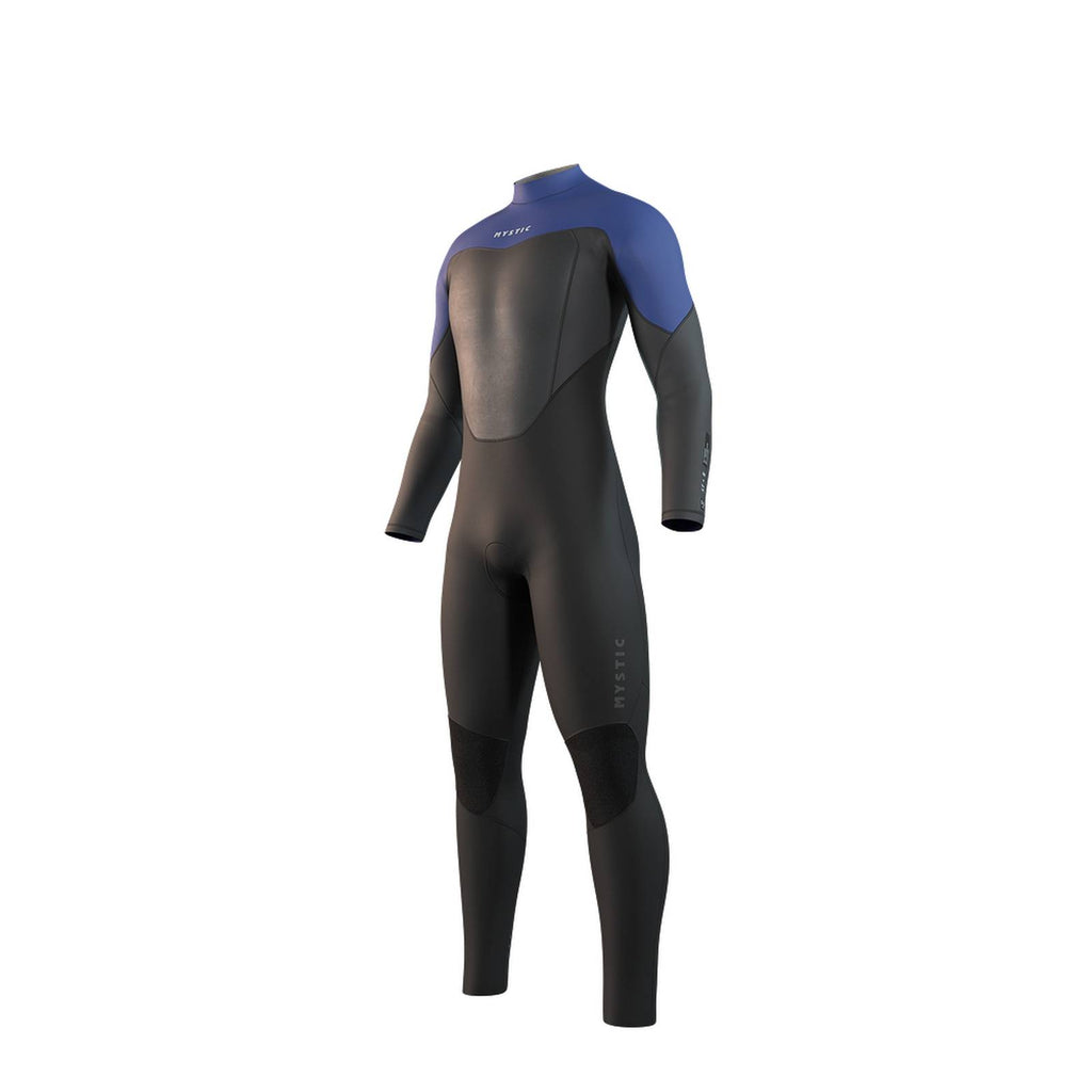 Full Wetsuit Star Man 3-2mm Back-Zip Black-Blue M Mystic 35000_250027_945_M