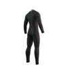 Volledig wetsuit van het merk Mystic voor heren, 3-2 mm, ritssluiting aan de voorkant, platgestikt, zwart, maat M (35000_250030_900_M).