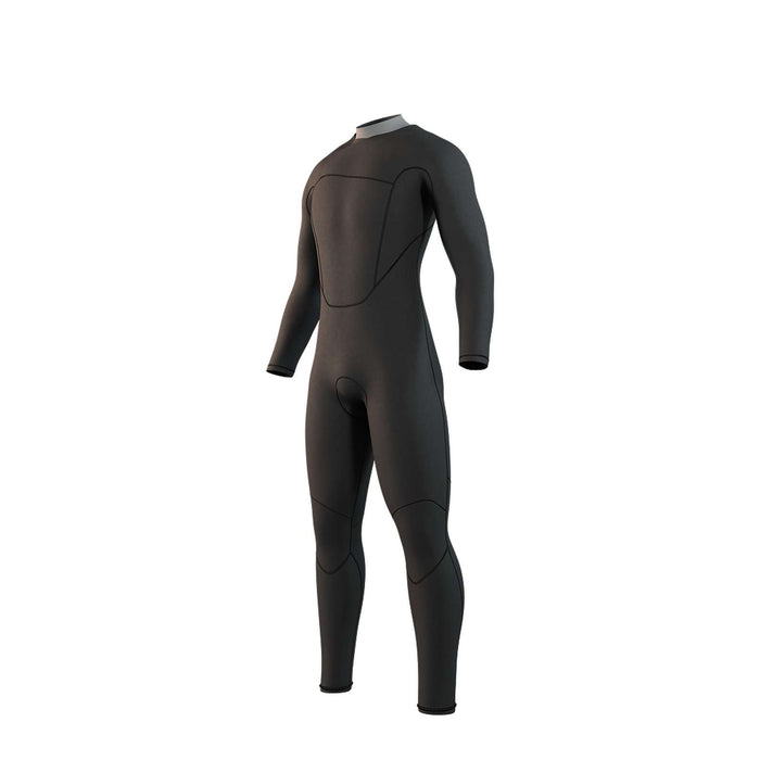 Combinaison intégrale Brand Homme 3-2mm zip frontal Flatlock Black XXXL Mystic 35000_250030_900_XXXL