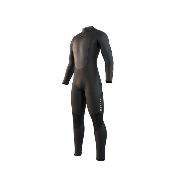 Full Wetsuit Brand Man 3-2mm Back-Zip Flatlock Black XL Mystic 35000_250031_900_XL
