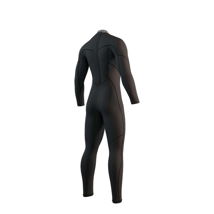 Full Wetsuit Brand Man 3-2mm Back-Zip Flatlock Black XL Mystic 35000_250031_900_XL