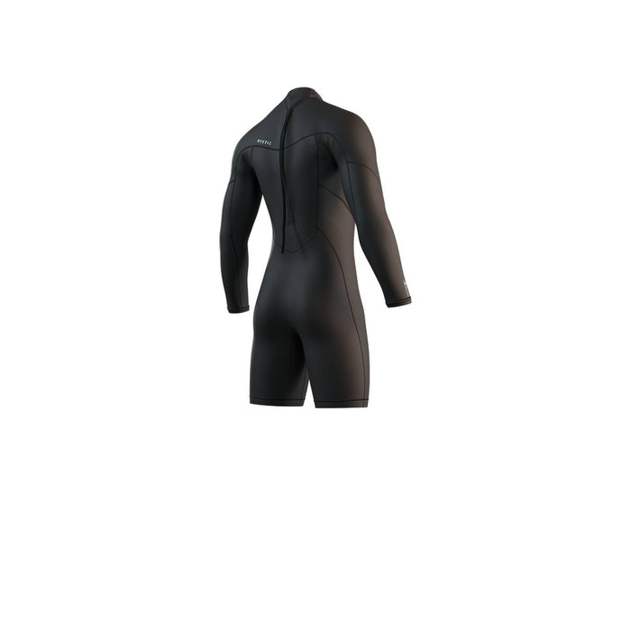 Short Wetsuit Brand Man Longarm 3-2mm Back-Zip Flatlock Black L Mystic 35000_250034_900_L