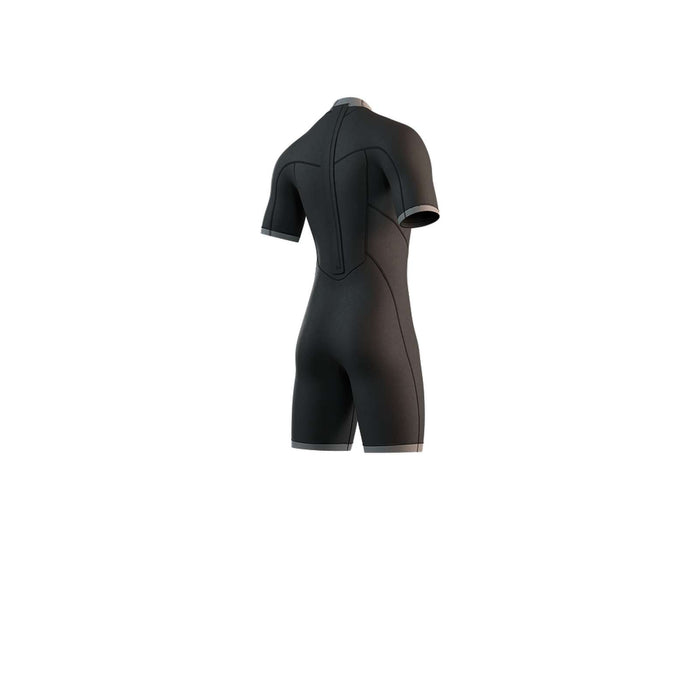 Short Wetsuit Brand Man 3-2mm Back-Zip Flatlock Dark-Olive L Mystic 35000_250035_643_L