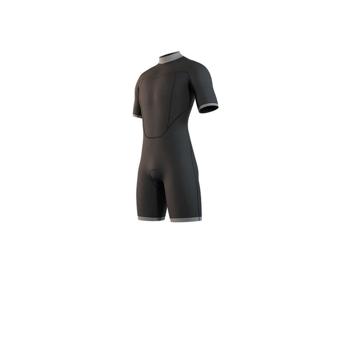 Short Wetsuit Brand Man 3-2mm Back-Zip Flatlock Dark-Olive S Mystic 35000_250035_643_S