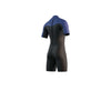 Traje de neopreno corto Marca Hombre 3-2mm cremallera trasera Flatlock Negro-Azul XL Mystic 35000_250035_945_XL