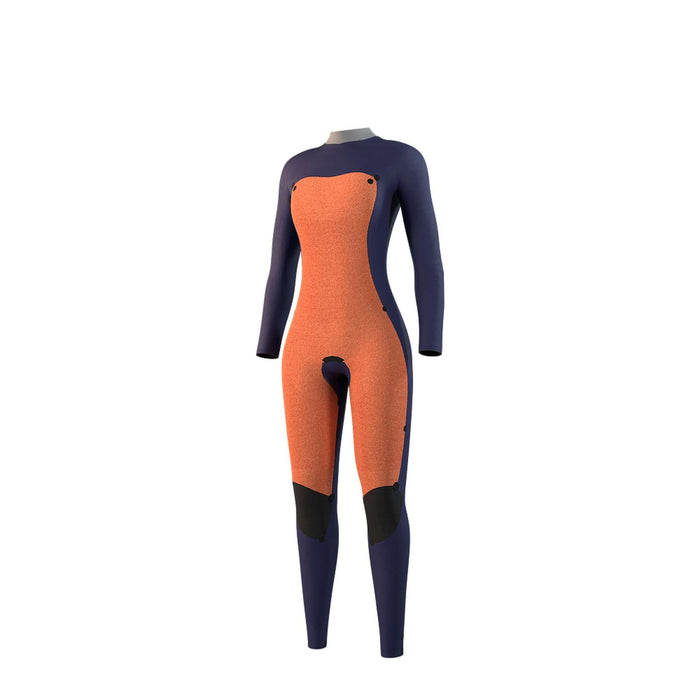 Full Wetsuit Star Woman 5-3mm Double Front-Zip Dark-Olive XS Mystic 35000_250050_643_XS