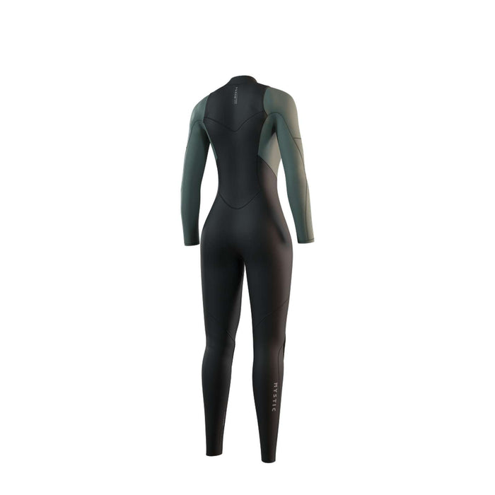 Full Wetsuit Star Woman 3-2mm Double Front-Zip Dark-Olive L Mystic 35000_250052_643_L
