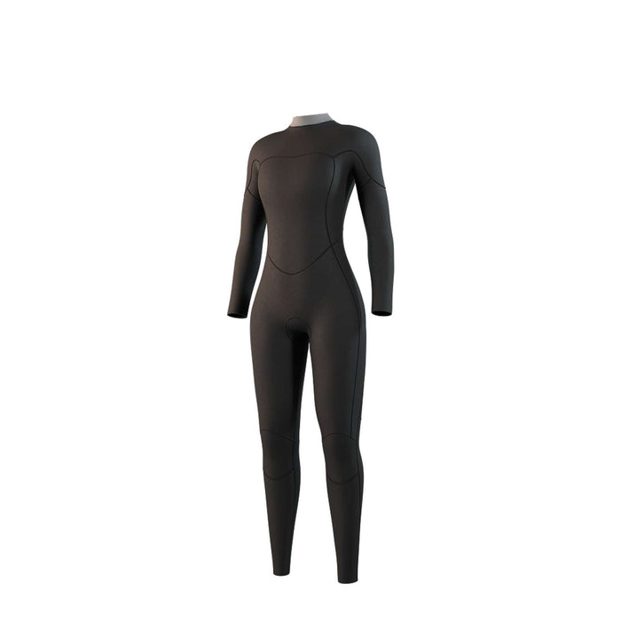 Full Wetsuits Brand Woman 3-2mm Back-Zip Flatlock Black S Mystic 35000_250060_900_S