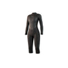Shorty Neoprenanzug Brand Damen Langarm 3-2mm Rückenreißverschluss Flatlock Schwarz XL Mystic 35000_250061_900_XL