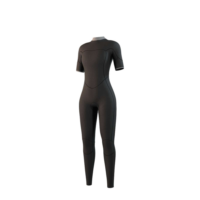 Full Wetsuit Brand Woman Shortarm 3-2mm Back-Zip Flatlock Black M Mystic 35000_250062_900_M