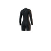 Short Wetsuit Brand Woman Longarm 3-2mm Back-Zip Flatlock Black XS Mystic 35000_250063_900_XS