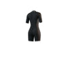 Shorty Neoprenanzug Brand Damen 3-2mm Rückenreißverschluss Flatlock Dunkeloliv L Mystic 35000_250064_643_L