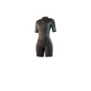 Short Wetsuit Brand Woman 3-2mm Back-Zip Flatlock Dark-Olive S Mystic 35000_250064_643_S