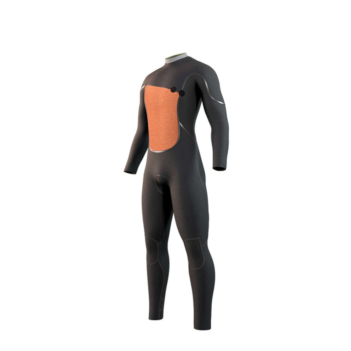 Full Wetsuit The One Man 4-3mm Zipfree Moss M Mystic 35000_250610_671_M