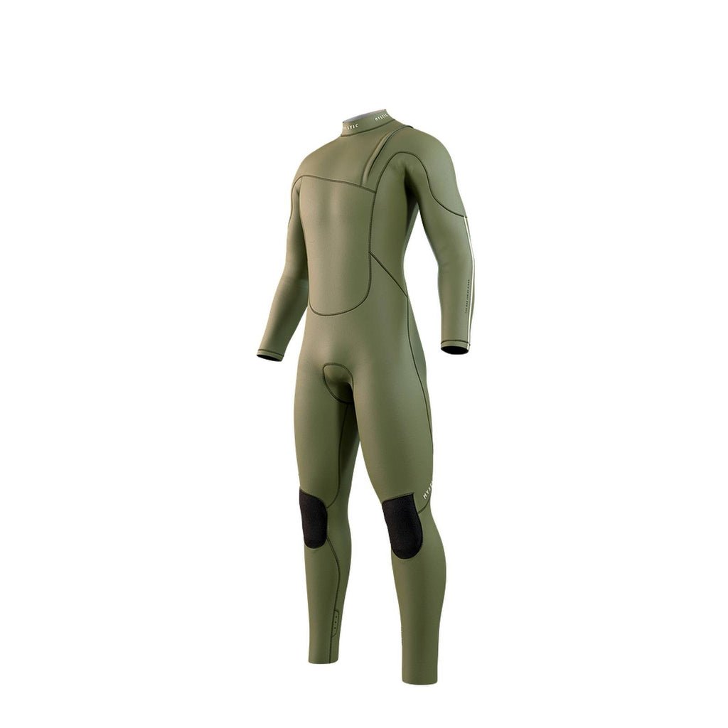 Full Wetsuit The One Man 3-2mm Zipfree Moss M Mystic 35000_250615_671_M