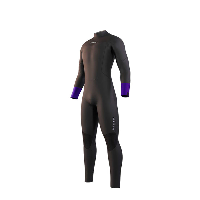 Full Wetsuit Rental Unisex 5-4mm Back-Zip Rainbow M Mystic 35000_250640_470_M