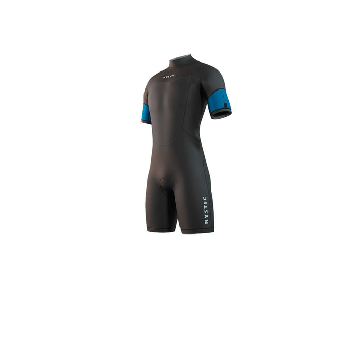 Shorty Wetsuit Rental Unisex 3-2mm Back-Zip Flatlock Rainbow XS Mystic 35000_250642_470_XS