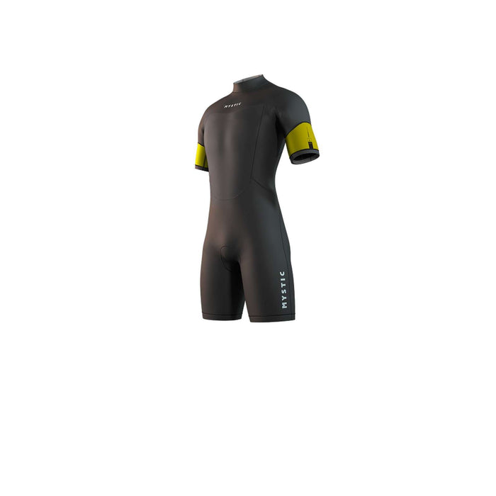 Shorty Wetsuit Rental Junior 3-2mm Back-Zip Flatlock Rainbow XS Mystic 35000_250647_470_XS