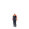 Full Wetsuit Star Kids 5-4mm Back-Zip Navy-Orange L Mystic 35000_260041_424_L