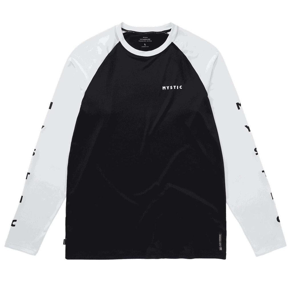 Quickdry Shirt Bolt Man Long Sleeve Black-White XL Mystic 35001_240157_950_XL