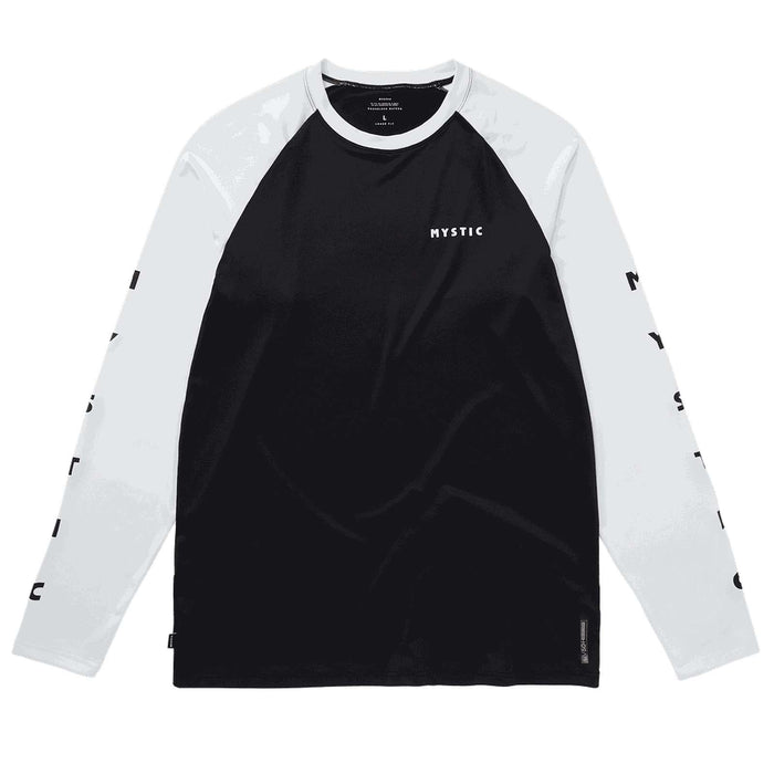 Quickdry Shirt Bolt Man Long Sleeve Black-White XL Mystic 35001_240157_950_XL